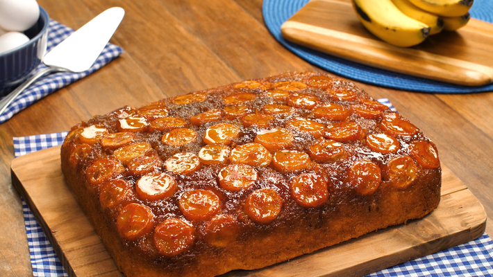 Deline - Nossas receitas: bolo de banana